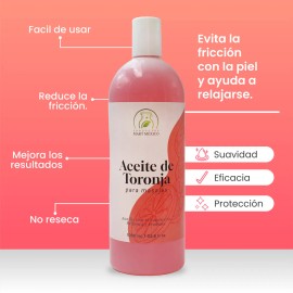 Aceite De Toronja Para Masajes (1 Litro) Tipo de envase Botella