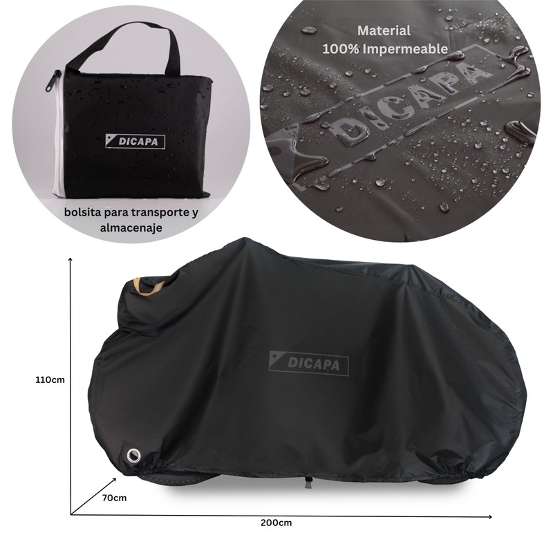 DICAPA Bike Cover, Protective Cover for Outdoor Waterproof Bicycle 200