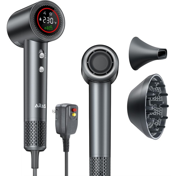 Hair Dryer, Negative Ionic Blow Dryer with 160, 000 RPM