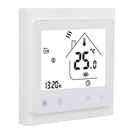 Gonetre Thermostat Boiler, Boiler, Thermostat Bht 002 gc Programmable Thermostat Boiler, Digital Thermostat with Touch Screen, with LCD Screen