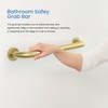 KIBI 18 Inch Stainless Steel Bathroom Safety Grab Bar |