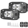 Flush Mount LED Pods 40W Spot CREE LED Bumper Backup