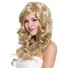 WIG ME UP - DEC37-ZA89 Women's Carnival Wig Long Blonde