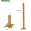 6 Pcs Gold Shelf Bracket 13 Inch Heavy Duty Brackets