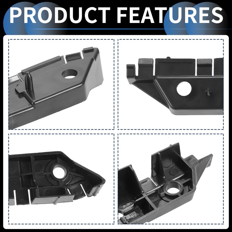 INFINAUTO Bumper Support Bracket, Right Side Front Bumper Retainer Bracket