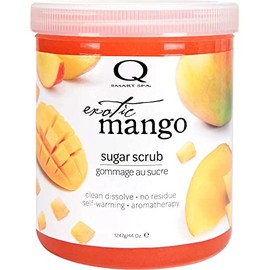 Qtica Smart Spa Sugar Scrub 44 oz, Exotic Mango by QTICA                                                                                              