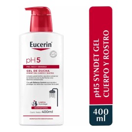 Gel Ph5 Syndet Piel Sensible 400ml Eucerin