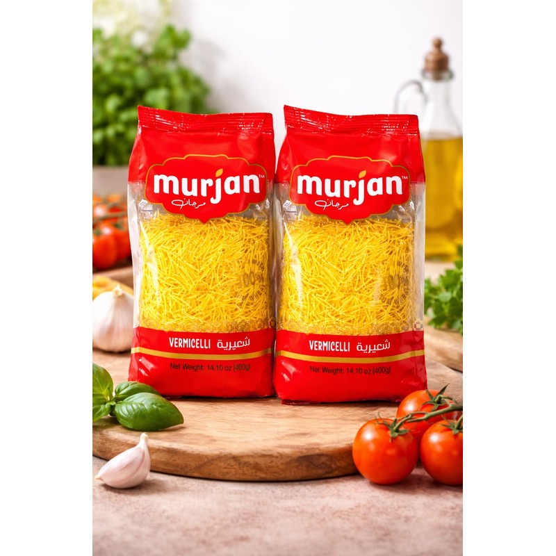 Murjan Vermicelli Pasta 14 oz (2-Pack, Total 28 oz) –