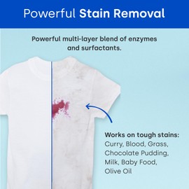 Dropps Stain & Odor Laundry Detergent | Orange Blossom, 64 Pods | Low-Waste Packaging | Works In All Machines - High Efficiency (HE) Compatible | Powered by Natural Plant-Based Ingredients