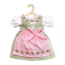 Heless 1111 Doll Dirndl, Size 28 - 33 cm