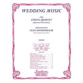 Wedding Music: Cello Part