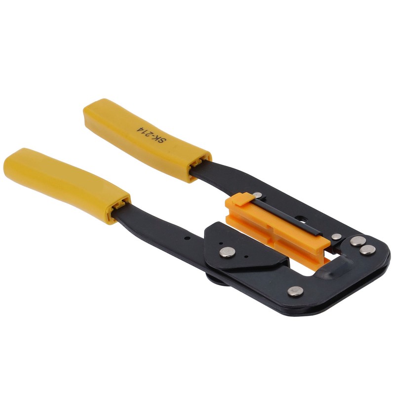SK‑214 Flat Ribbon Cable Crimper High Carbon Steel Hand Wire