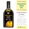 Pumpkin Seed Oil 11.83 OZ - Pure Extra Virgin Unrefined