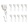 Curtain Tracks Accessories (10 Pack Curtain Track Roller Hooks)
