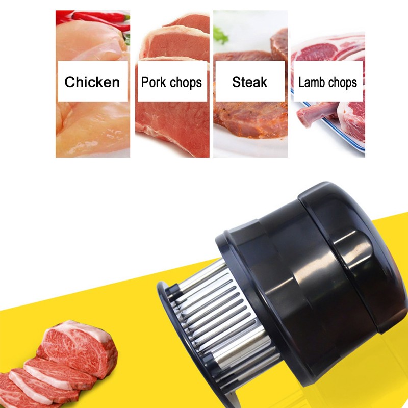 56‑Pin Stainless Steel Loose Meat Needle Meat Tenderizer Tool Steak