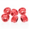 Red CNC Racing Rear Sprocket Nuts Set For CBR1100XX CBR1000RR