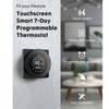 Smart Thermostat, APP＆Voice Control, Multi-Schedule Programmable Wi-Fi Thermostat, Touch Screen