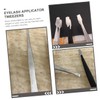 jojofuny 3pcs Stainless Steel Tweezers for False Eyelashes Eyebrow Shaping