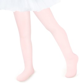 Pink Ballet Tights for Girls 4-6 Girls Tights Girls Ballet Tights Pink Girls Dance Tights for Girls 3T Toddler Tights 4T