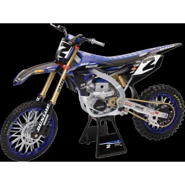NEW RAY TOYS Fits Yamaha YZ450F Dirt Bike - 1:6 Scale - Cooper Web #2 49753