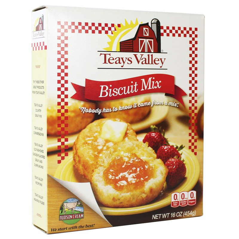 Teays Valley Biscuit Mix, Homestyle Southern Biscuits, 16 Ounce Box