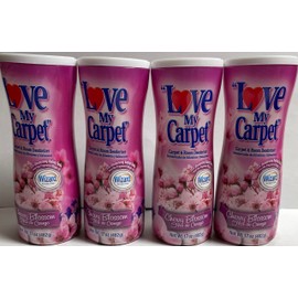 Love My Carpet 2-in-1 Carpet & Room Deodorizer (4-Pack) (cherry blossom, 4)
