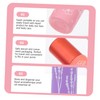 SAFIGLE 5pcs Rollerball Bottle Essential Oil Containers Dropper Leakproof Dispensers