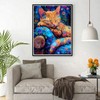 DPHERO DIY Sleeping Cat Diamond Painting Kits for Adults,5D Diamond