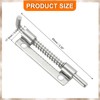 sourcing map Spring Loaded Latch Pin 3.35 x 0.69 Inches,