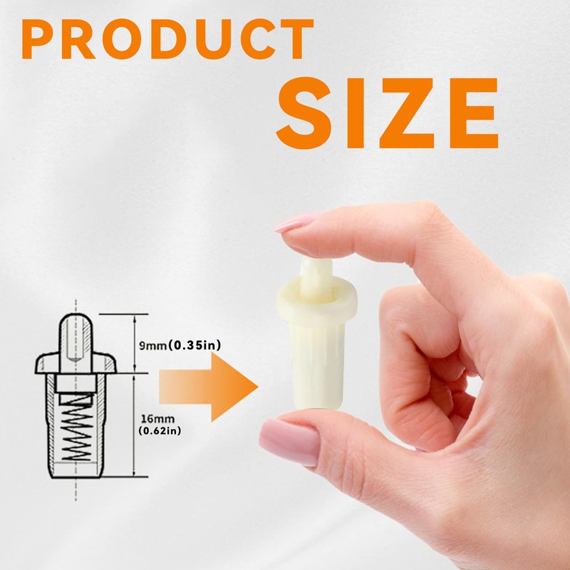 36Pcs Durable Spring Loaded Repair Pins Lightweight Spring Household Shutter