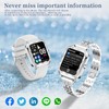 Smart Watches for Women Diamond,1.29"AMOLEDTouch Screen Ladies Waterproof Smart Watch