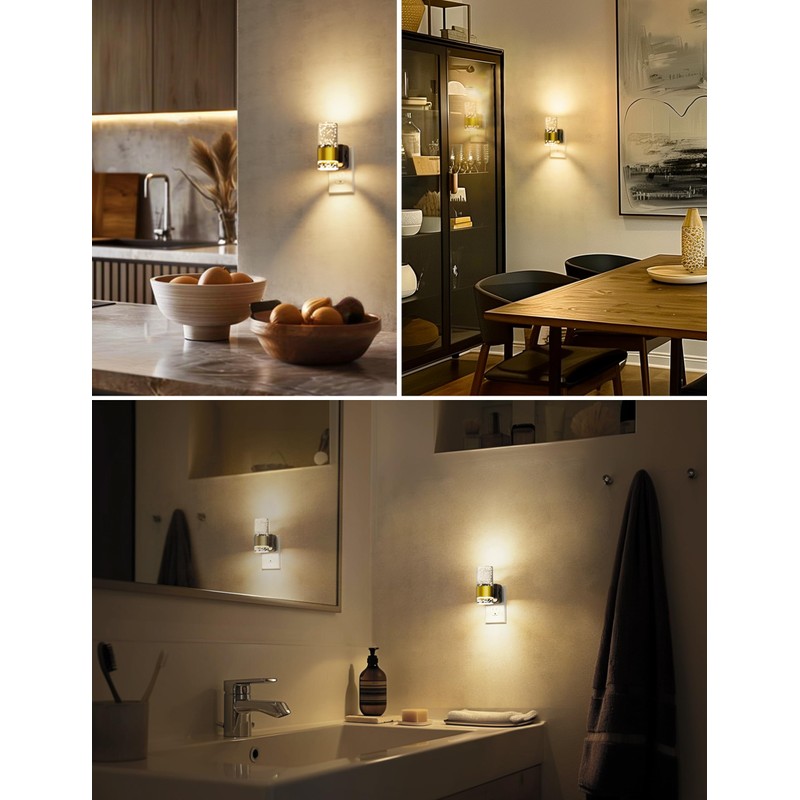 L LOHAS LED Night Light,Dimmable Night Lights Plug into Wall,