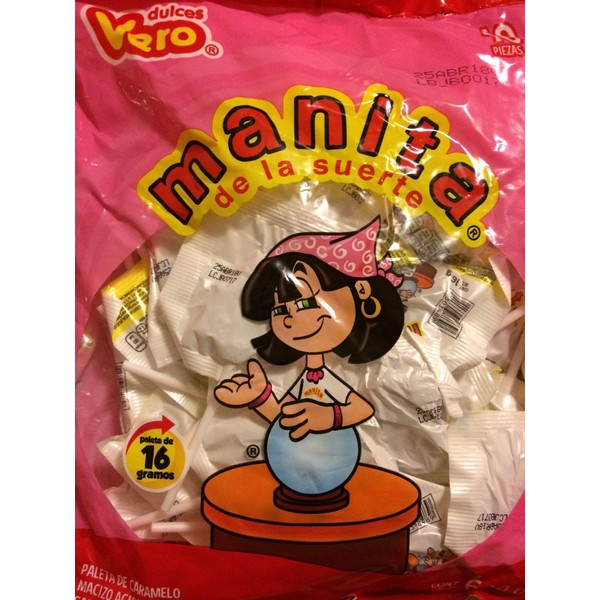 Vero manita de la suerte/hand lollipop/mexican candies/all mexican sweets
