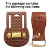Leather Tape Measure Holder for Belt/Tape Measure Belt Clip/Low-Profile Design