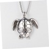 BESPORTBLE Creative Turtle Pendant Necklace Titanium Steel Fashion Jewelry for