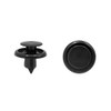 sourcing map 20Pcs 7mm Hole Car Black Plastic Mudguard Clip