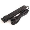 kenable Surge Protected 6 Gang Way Mains Extension Socket UK