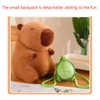 Suweiyuanshiyi Capybara Gifts, Cute Products, with Turtle Backpack, Can Be