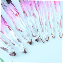 FRCOLOR Makeup Brush Set Crystal Wand Design Soft Bristles Enhance Your Beauty Routine