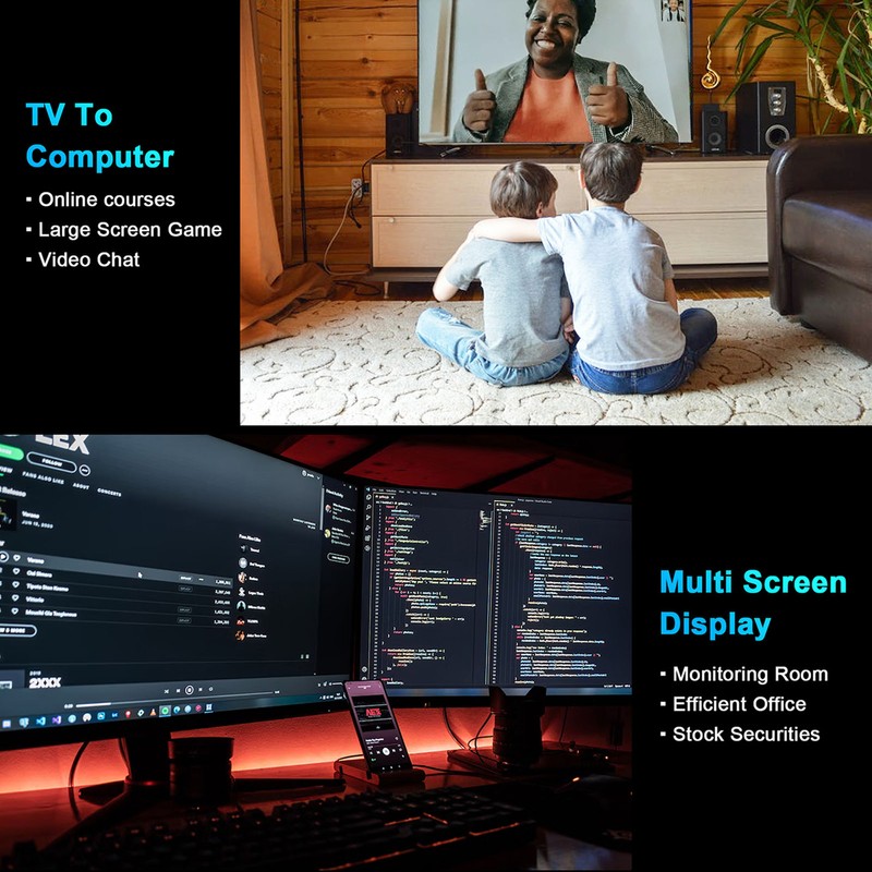 Mini PC for Intel N4020 Up To 2.8Ghz 4K 60Hz