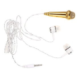 SUPVOX Portable Microphone for Recording Adorable Phone Mic for Singing and Podcasting Lightweight Vocal Instrument Compatible with Electronic Devices Music Lovers