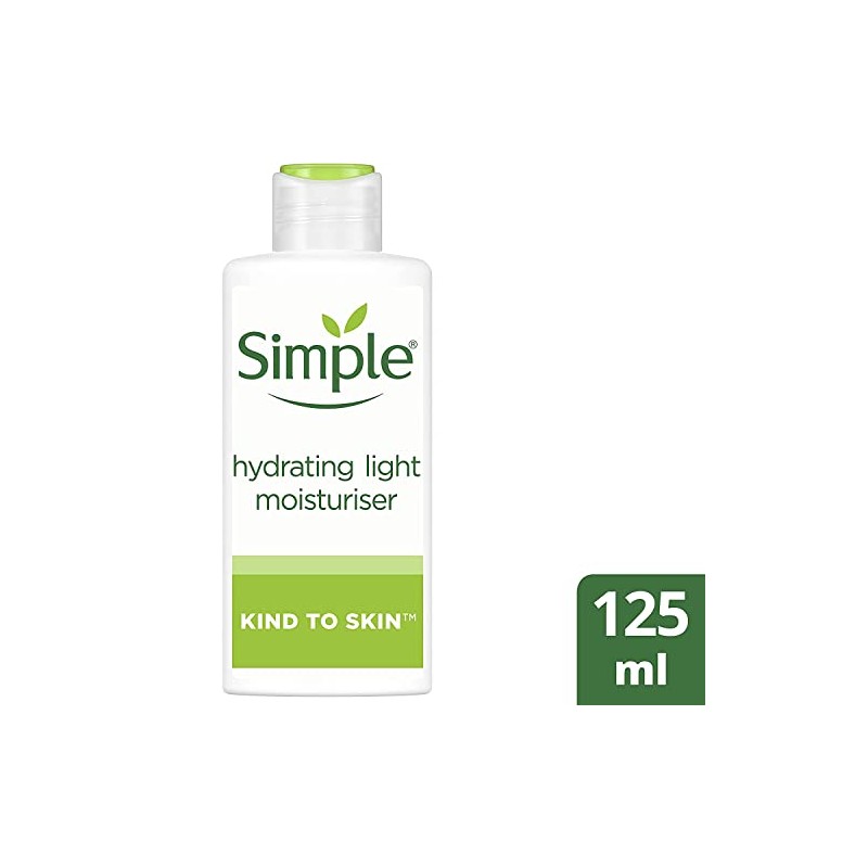 Simple Sensitive Skin Experts Hidratante ligero hidratante, 4.2 FZ (Paquete