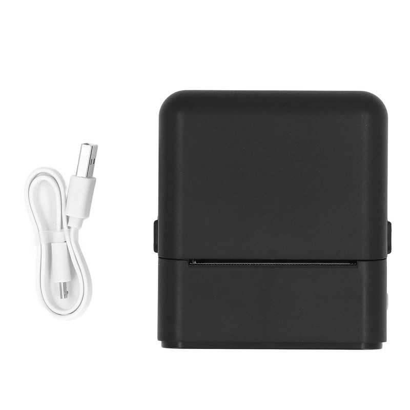 Thermal Label Printer BT 203dpi Portable Mini Label Printer for