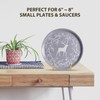 Plate Holder Easel Display Stand - 3 inch Metal Plate