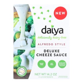 UD_Daiya Foods-Dairy-Free Chicken Alfredo Style Cheeze Sauce 14.2 oz Packaged in Box and Bottle Halal Certified