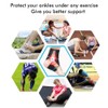 BESKEY Ankle Support Brace Adjustable Breathable Elastic Nylon Material Fit