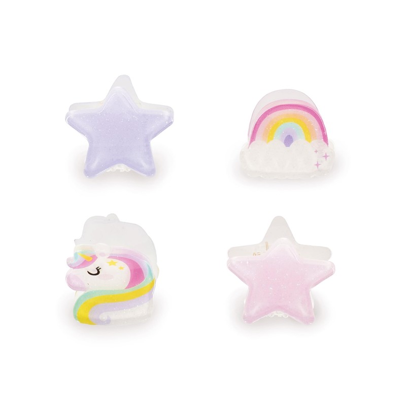 Legami - Set di 4 Mini Mollette per Capelli Clip