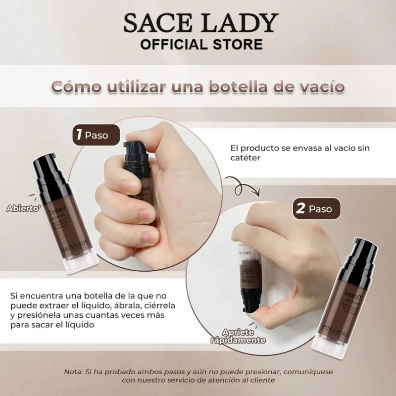 Sace Lady Gel Para Cejas Tinte Larga Duración 24h y