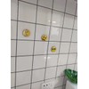 MORCART Peel and Stick Tiles, Versatile, White Large Grid Pattern,