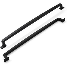 khtumeware | Appliance Handle Pull | Matte Black | 18 in (457 mm) Center-to-Center Drawer Pull | 1 Pack| Kitchen and Bathroom Cabinet Hardware | Furniture Hardware